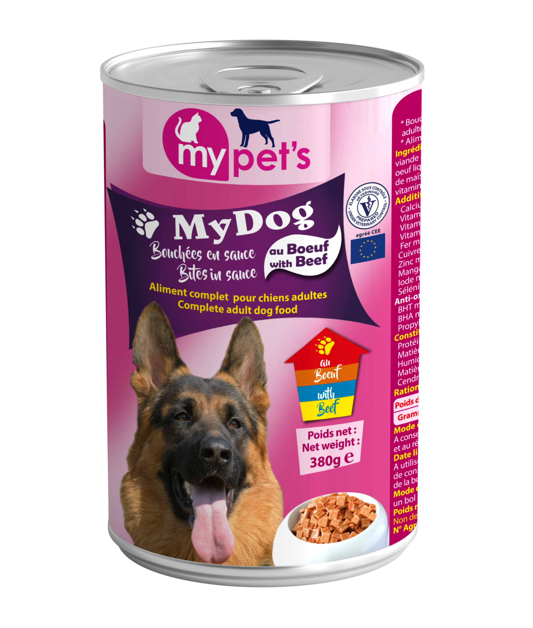 My Dog bouchées pour chiens adultes